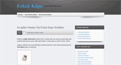 Desktop Screenshot of erkekkupe.com