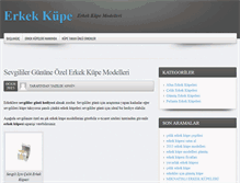 Tablet Screenshot of erkekkupe.com